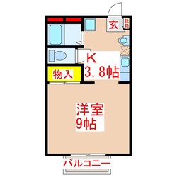 物件間取画像